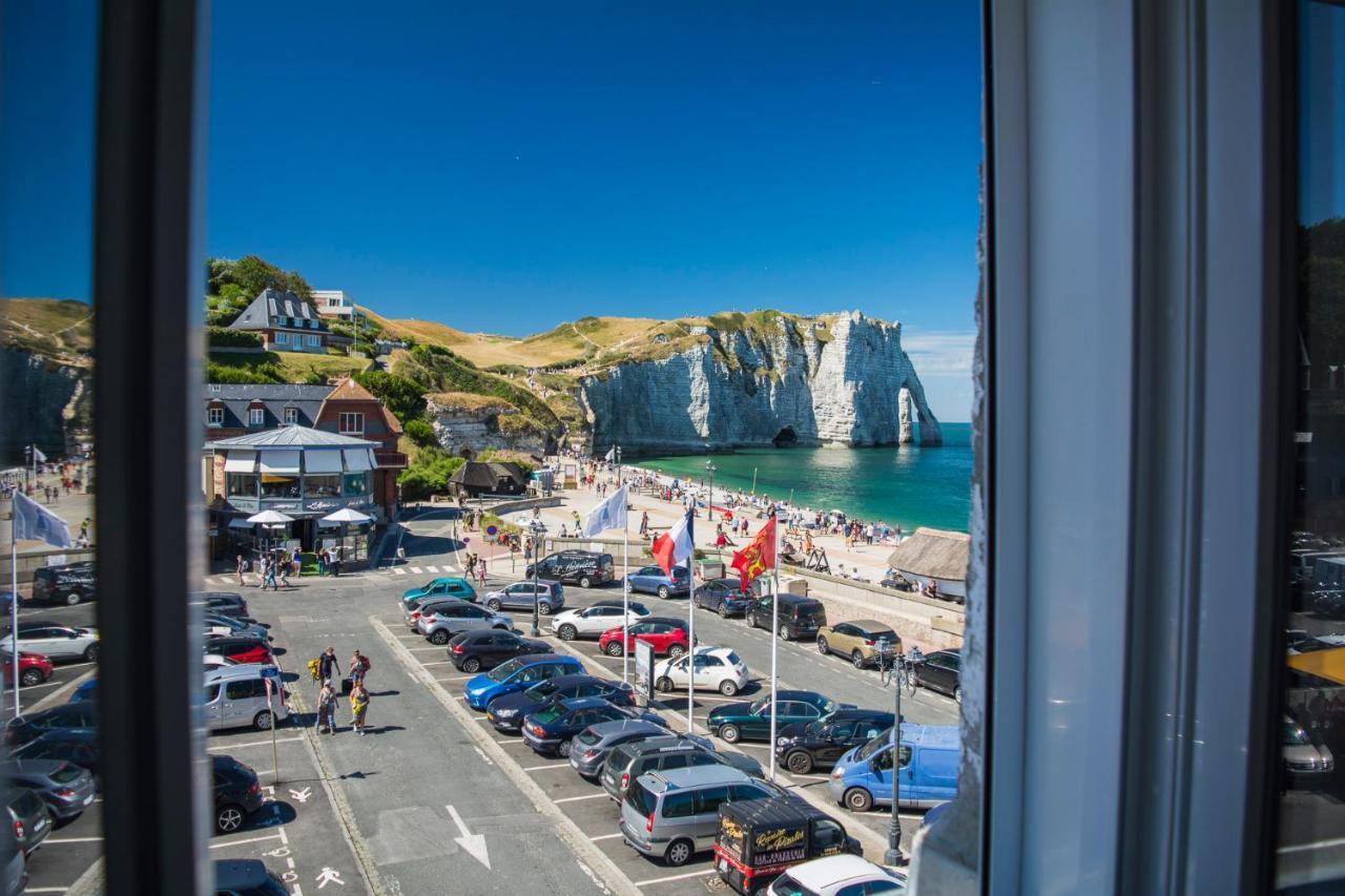 Appartement la belle vue le diamant des yeux mer et golf front mer à Étretat Extérieur photo